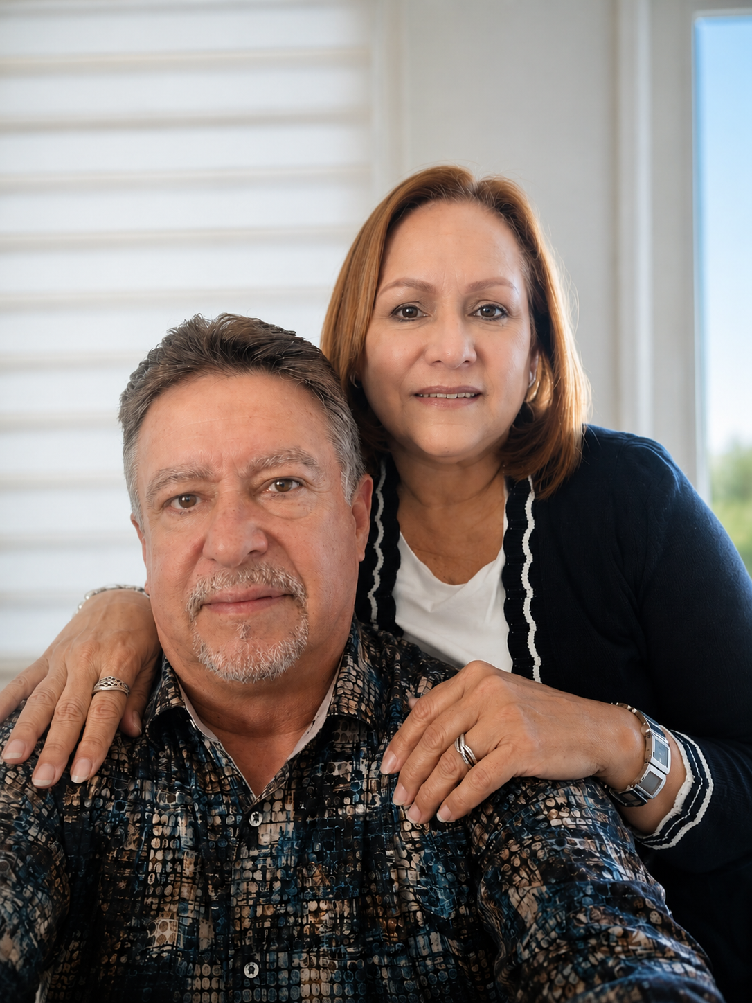 Pastor Ismael Pérez y esposa Lourdes Rivera